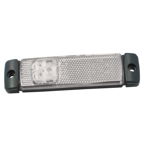 Pozička bílá LED vodorov.montáž