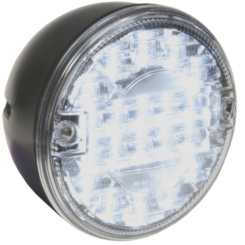 Světlo couvací kulaté LED, TM4 , zpátečka 12-24 V