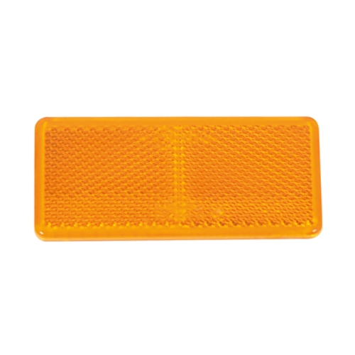 Odrazka žlutá 90x40mm