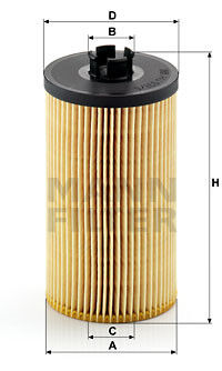 Filter olejový, MB Atego, Axor