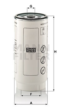 Filter palivový Mercedes