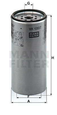 Filter palivový Mercedes, Man, Volvo