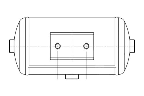 Vzduchojem 5l / 154 x 341/20 bar