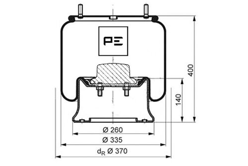 Mech pruženia SAF 2918V komplet.