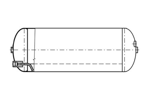 Vzduchojem Volvo 30l / 246 x 720/13 bar