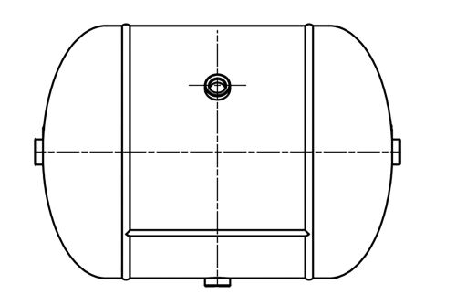 Vzduchojem RVI 30l / 320 x 464/13 bar