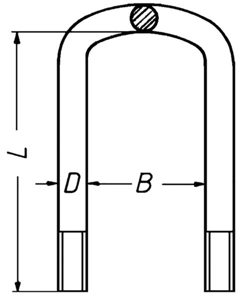 Strmeň pera BPW M24 / 152 x 385
